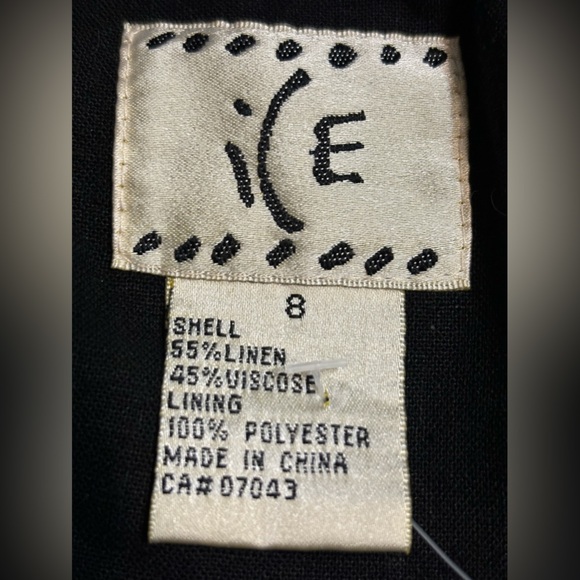 ICE Linen Viscose Studded Look Raw Hem Maxi Skirt - Picture 8 of 8